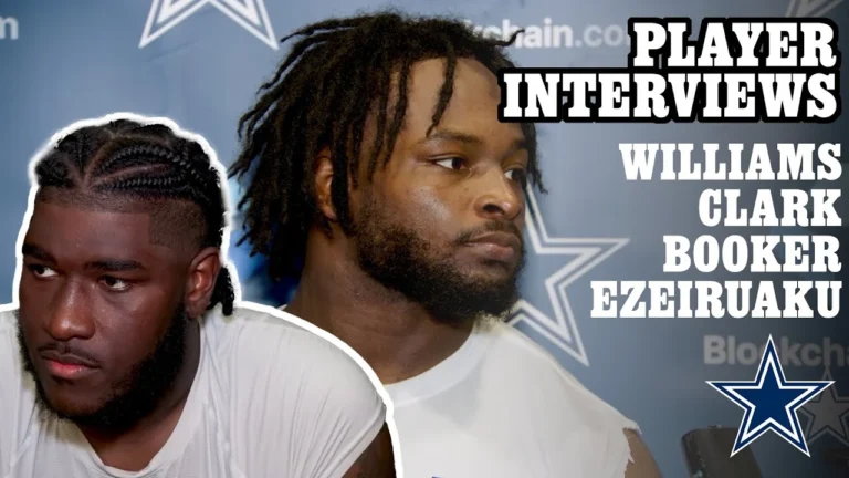 Be More Physical Cowboys Talk Commanders Week Player Interviews