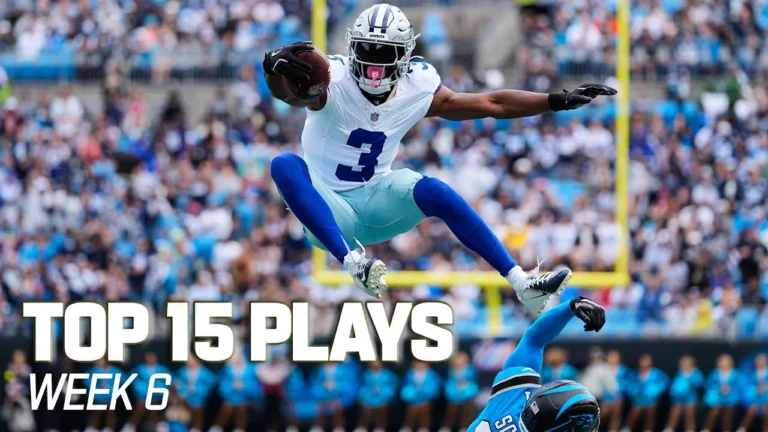 Top 15 Plays of Week 6 2025 NFL Season