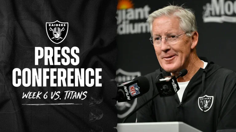 Pete Carroll and Geno Smith Postgame Presser – 10.12.25 Week 6