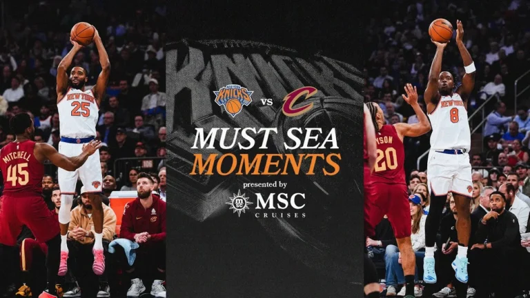 Knicks Win Season Opener Against Cleveland Cavaliers At Madison Square Garden October 22, 2025