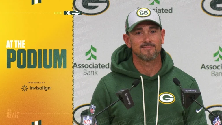 Matt LaFleur gives his thoughts on Halloween