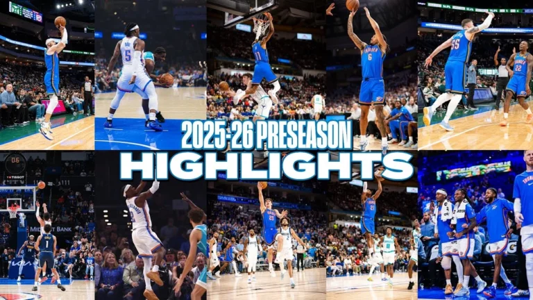 OKC Thunder 2025-26 Preseason Highlights October 2025