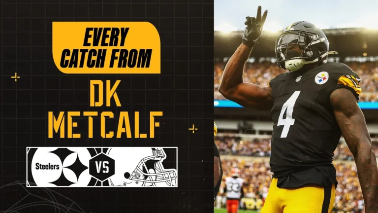 Every DK Metcalf catch from 95-yard game vs. Browns Week 6 Pittsburgh Steelers