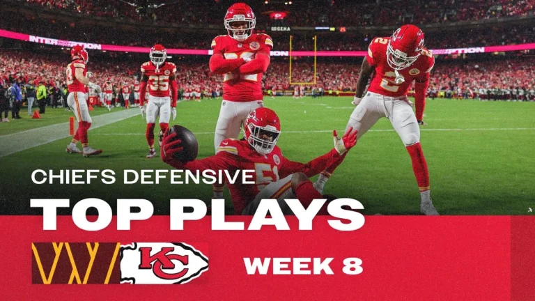 Kansas City Chiefs Top 5 Defensive Acts vs Washington Commanders