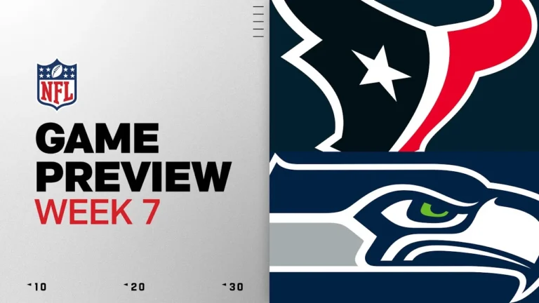 Houston Texans vs Seattle Seahawks Week 7 Game Preview