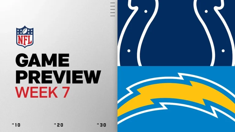 Indianapolis Colts vs Los Angeles Chargers Week 7 Game Preview