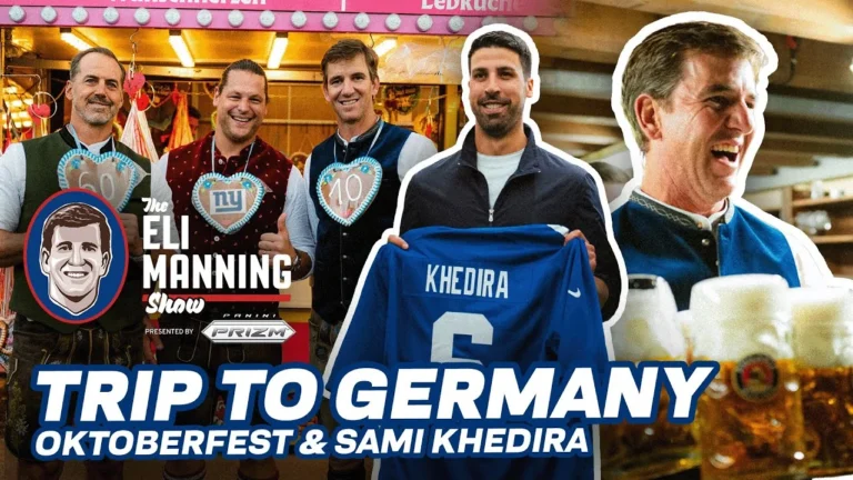 Eli Mannings FIRST Oktoberfest & Meets Soccer Legend Sami Khedira! The Eli Manning Show