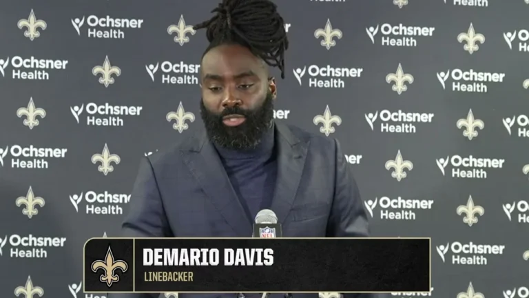 Demario Davis interview Saints-Bears Postgame 2025 NFL Week 7