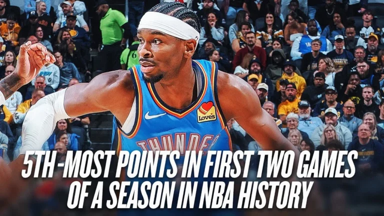SGA’s HISTORIC 90 PTS in First Two Games Of The Season October 23, 2025