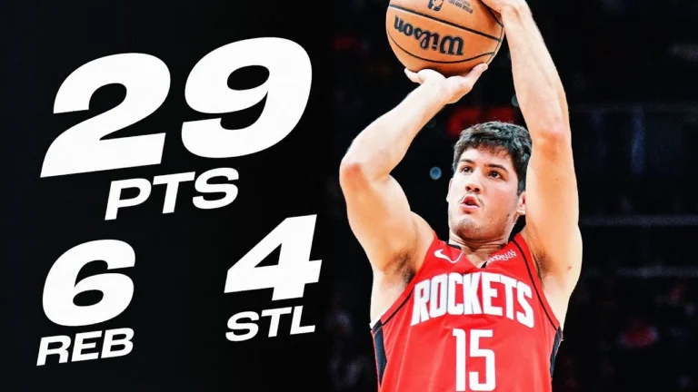 Reed Sheppard Was BALLING In Atlanta October 16, 2025