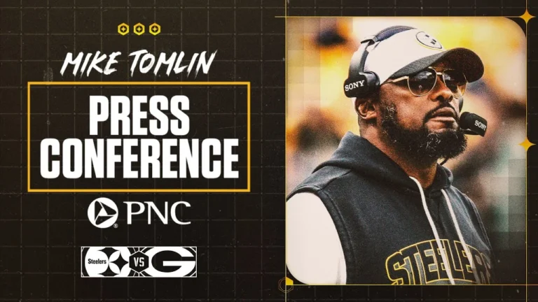 Coach Tomlin Press Conference (Week 8 vs Green Bay Packers) Pittsburgh Steelers
