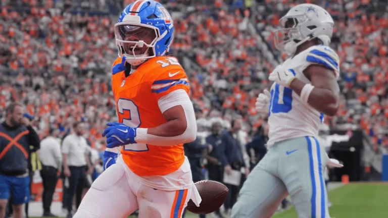 RJ Harvey’s best plays from 3-TD game vs. Cowboys Week 8