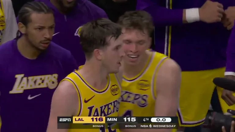 Austin Reaves’ CRAZY Game-Winning Floater! TissotBuzzerBeater