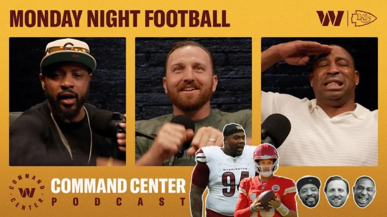 Get Right for Monday Night Containing Patrick Mahomes Podcast Washington Commanders NFL
