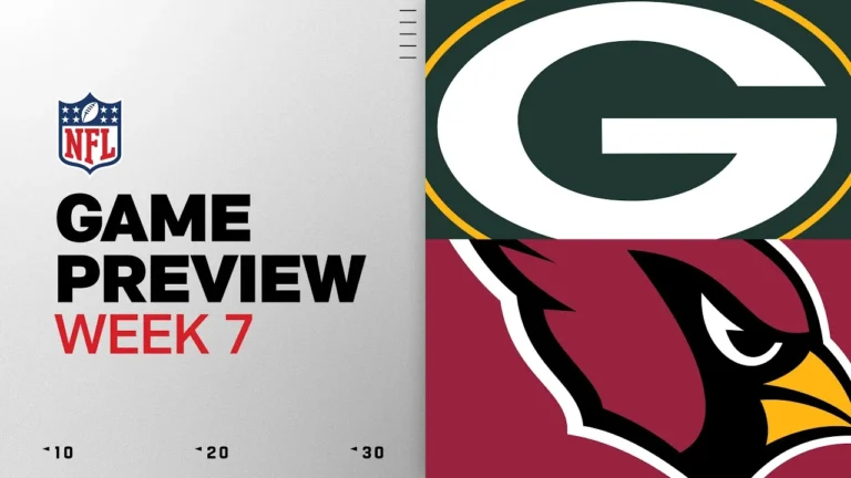 Green Bay Packers vs Arizona Cardinals Week 7 Game Preview
