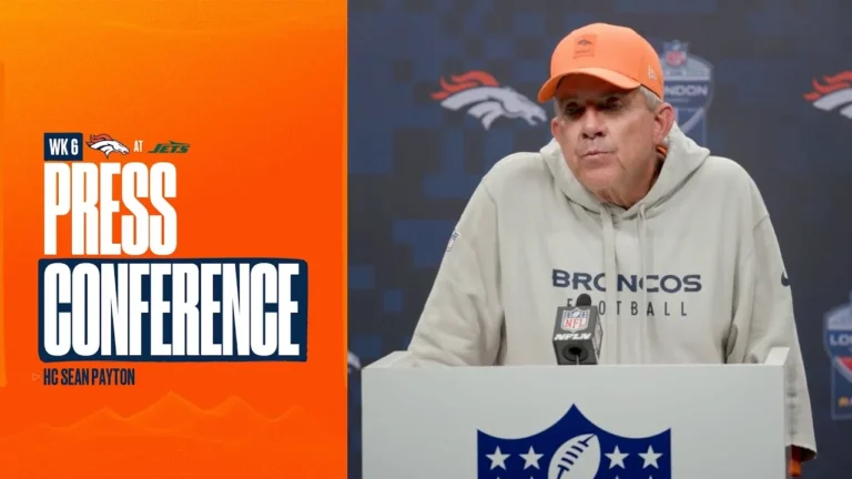 HC Sean Payton on the Broncos Week 6 win: That was an important game