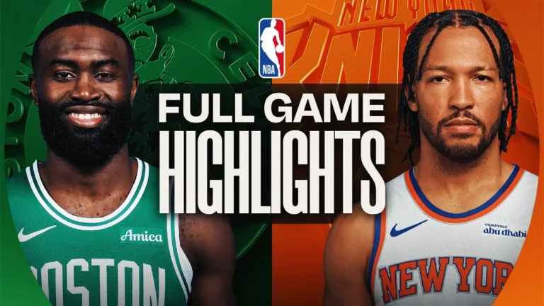 CELTICS at KNICKS FULL GAME HIGHLIGHTS October 24, 2025