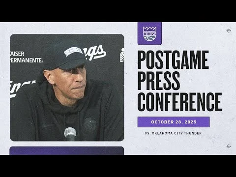Coach Christie Postgame Interviews 10.28.25