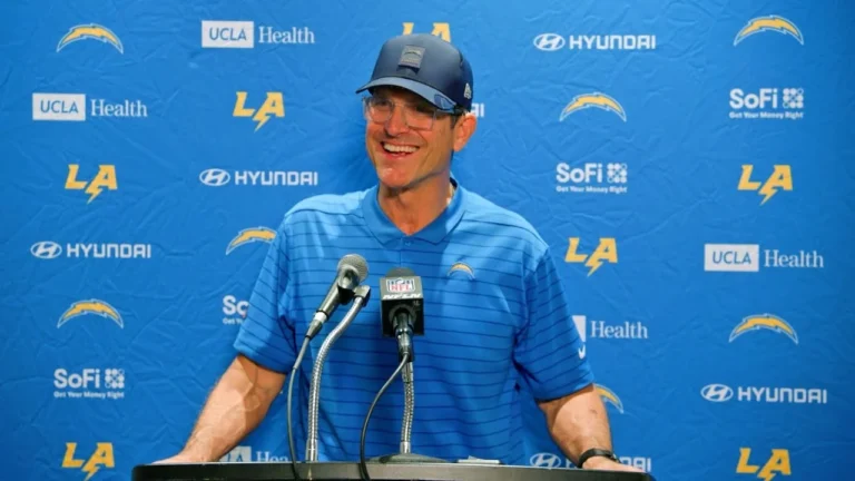 Jim Harbaugh Postgame Press Conference Vs Dolphins LA Chargers