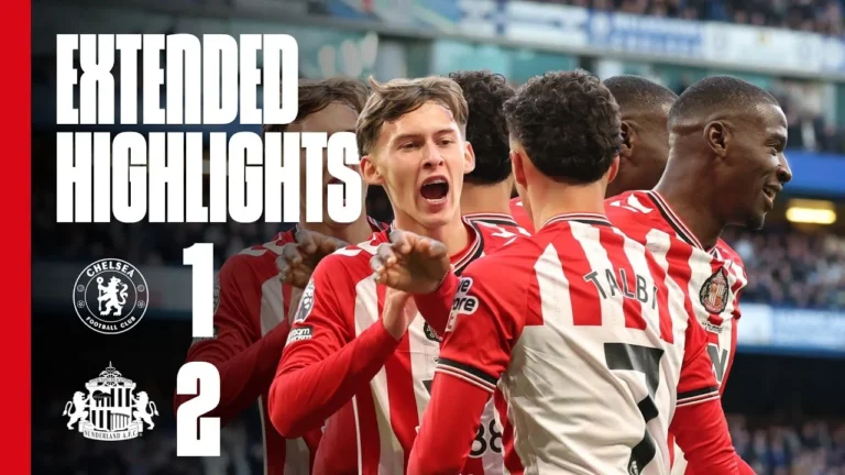 Extended Premier League Highlights Chelsea FC 1 – 2 Sunderland AFC