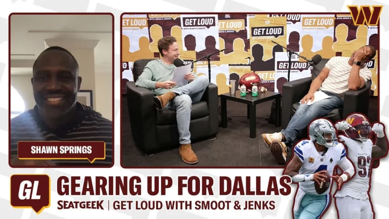 Shawn Springs Joins to Recap Bears, Previews Cowboys & NFC East reactions Get Loud Commanders