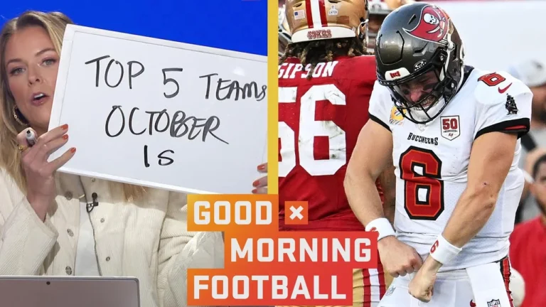 Good Morning Football: Top 5 Teams in the NFL, Sterling Shepard Joins the Show, Do You Believe in th