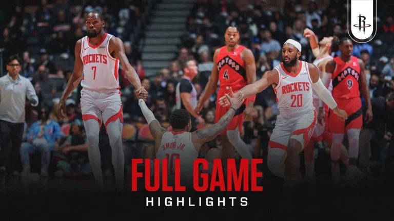 Houston Rockets Highlights vs. Toronto Raptors