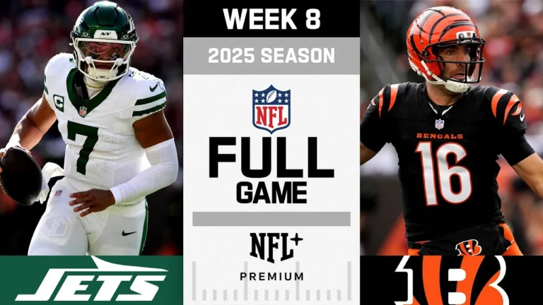 NY Comeback! New York Jets vs. Cincinnati Bengals FULL GAME NFL 2025 Season Week 8