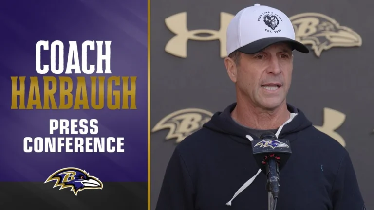 John Harbaugh on Lamar Jackson’s Return to Practice Baltimore Ravens