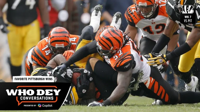 2025 WHO DEY CONVERSATIONS Favorite Wins vs Steelers Presented by Microsoft CoPilot