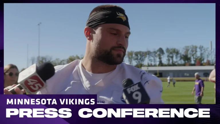 Minnesota Vikings Team Press Conferences Week 7 vs. Eagles October 13