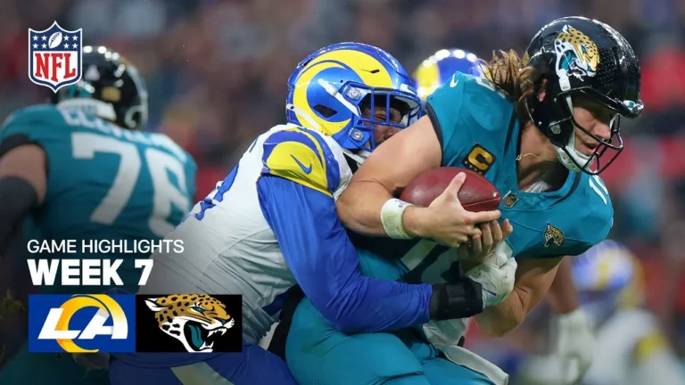 Los Angeles Rams vs. Jacksonville Jaguars Game Highlights 2025 NFL Season Week 7