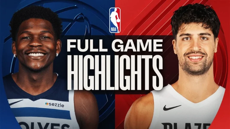 TIMBERWOLVES at TRAIL BLAZERS FULL GAME HIGHLIGHTS October 22, 2025