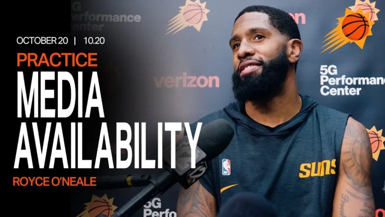 Royce O’Neale Phoenix Suns Practice Media Availability 10-18-25
