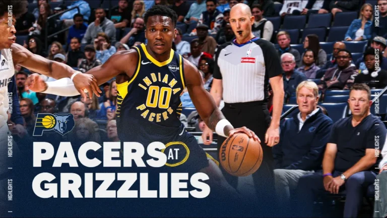 Indiana Pacers Highlights at Memphis Grizzlies October 25, 2025