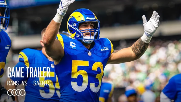 Rams vs. Saints: Striking Fear In Opponents Across The League Game Trailer