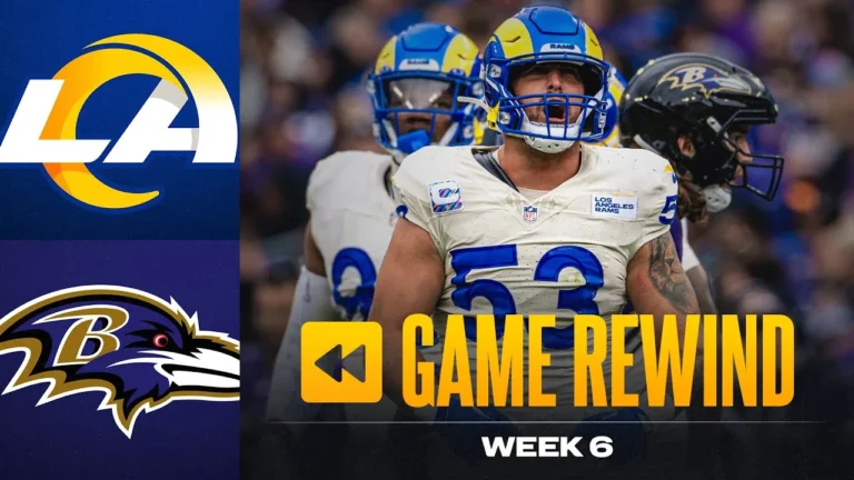 Rewatch Sunday’s Game Where The Rams Rallied Together To Defeat The Ravens Game Rewind