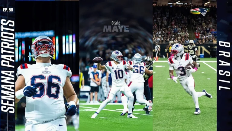 SEGUE O LÍDER! Patriots emenda terceira vitória seguida e tem reencontro especial para Vrabel. Ep.58