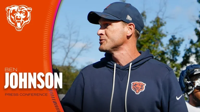 Ben Johnson previews matchup with Saints Chicago Bears
