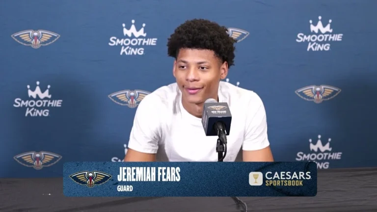 Jeremiah Fears interview Pelicans-Nuggets Postgame 10 29 2025