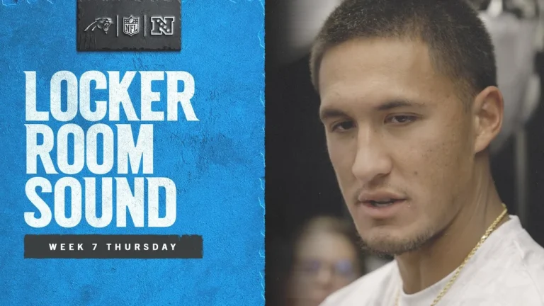 Tetairoa McMillan on being rookie of the week and Week 7 Carolina Panthers