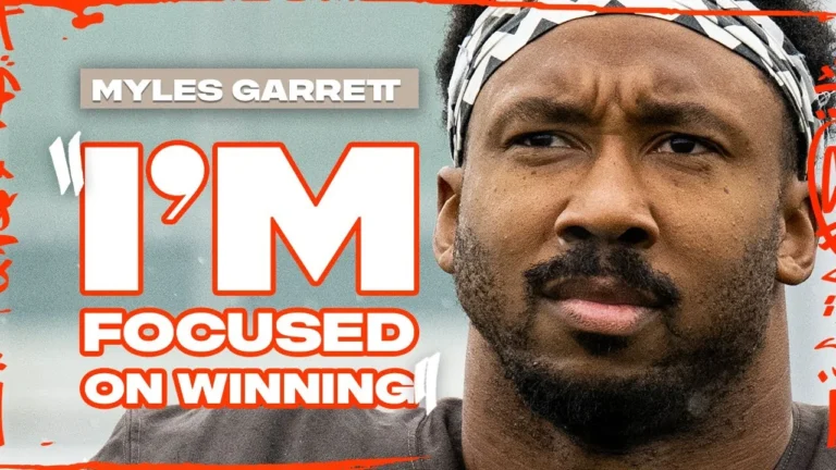 Myles Garrett Press Conference: I’m focused on winning