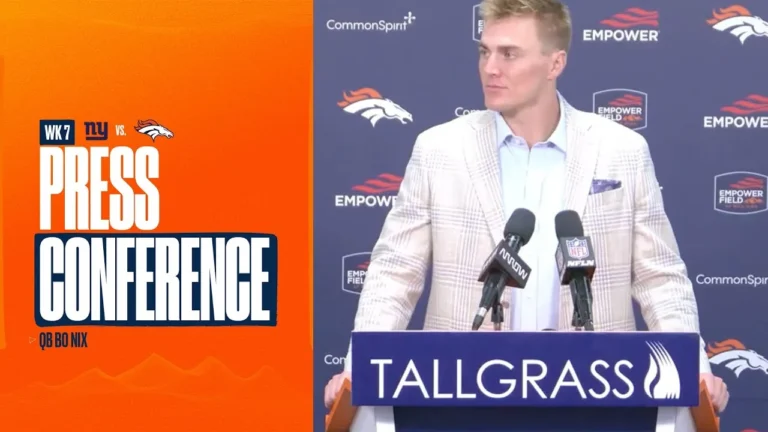 QB Bo Nix on winning as a team vs. the Giants: Every side of the ball made a huge impact