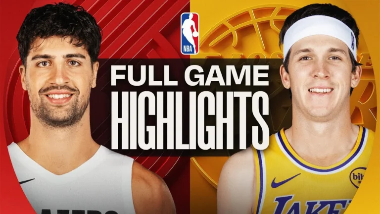 TRAIL BLAZERS at LAKERS FULL GAME HIGHLIGHTS October 27, 2025