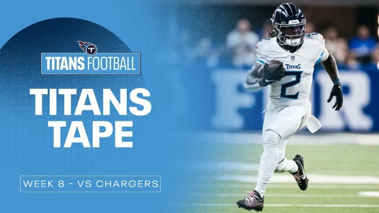 Tyjae Spears Breakaway Run Titans Tape
