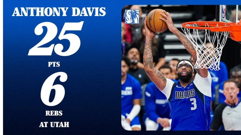Anthony Davis (25 PTS 6 REB) at Utah Jazz Preseason October 13, 2025
