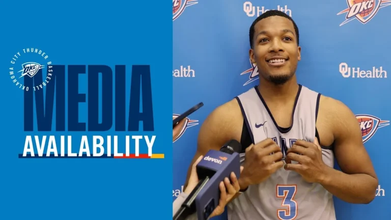 OKC Thunder Media Availability Practice October 19, 2025