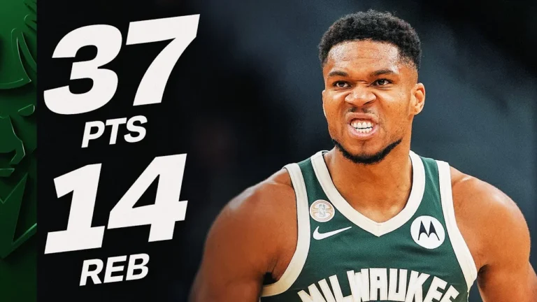 Giannis Antetokounmpo Was BALLING With 37 PTS vs Wizards October 22, 2025