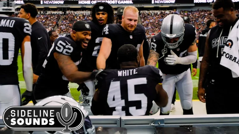 Put on a Show!: Best Sideline Sounds From Raiders Week 6 Win vs. Titans