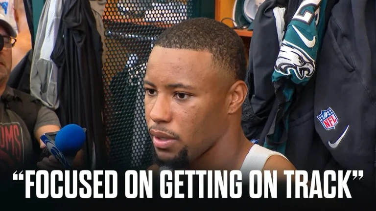 Saquon Barkley & More On Facing the New York Giants